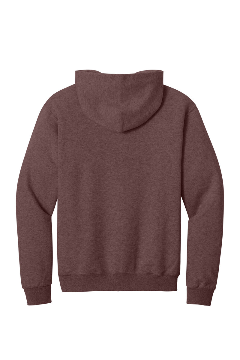 Jerzees NuBlend Pullover Hooded Sweatshirt - Vintage Heather Maroon