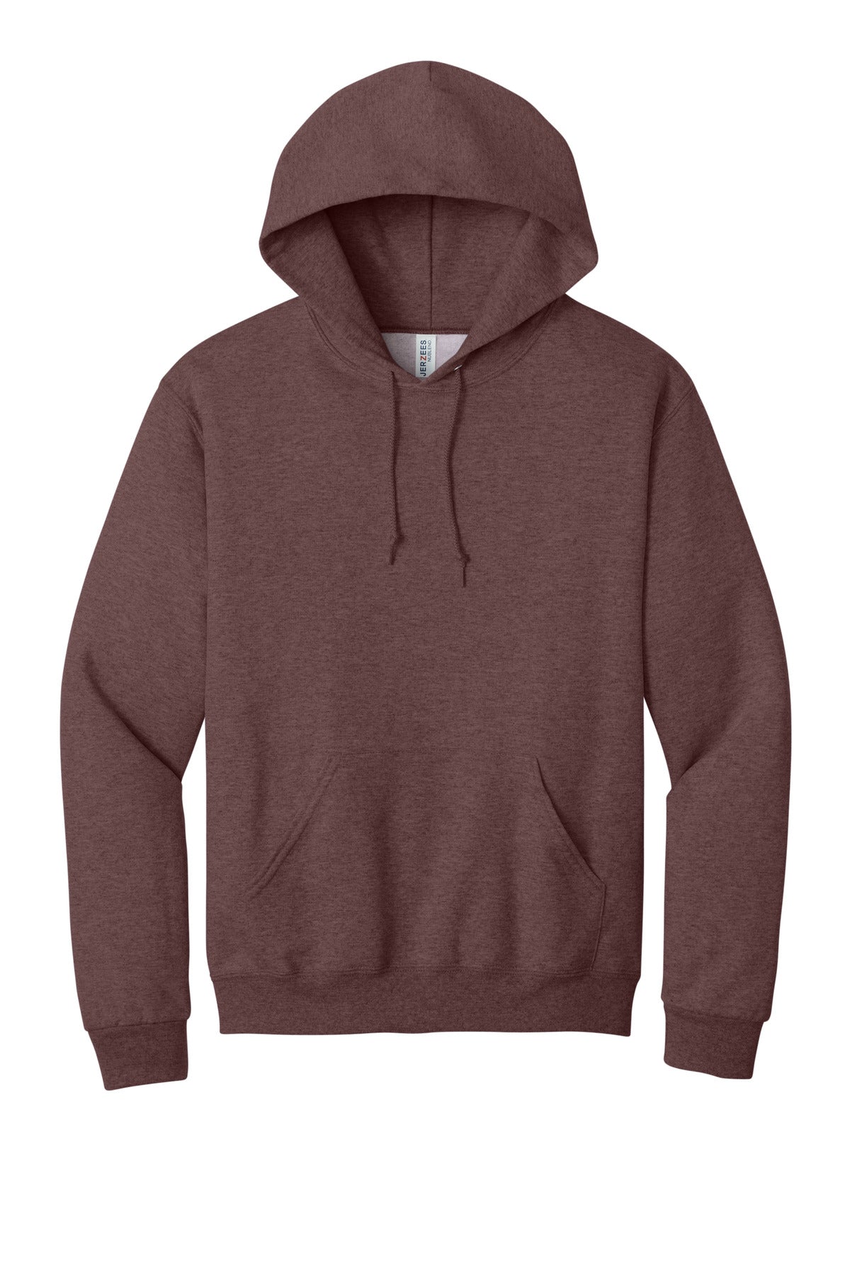 Jerzees NuBlend Pullover Hooded Sweatshirt - Vintage Heather Maroon