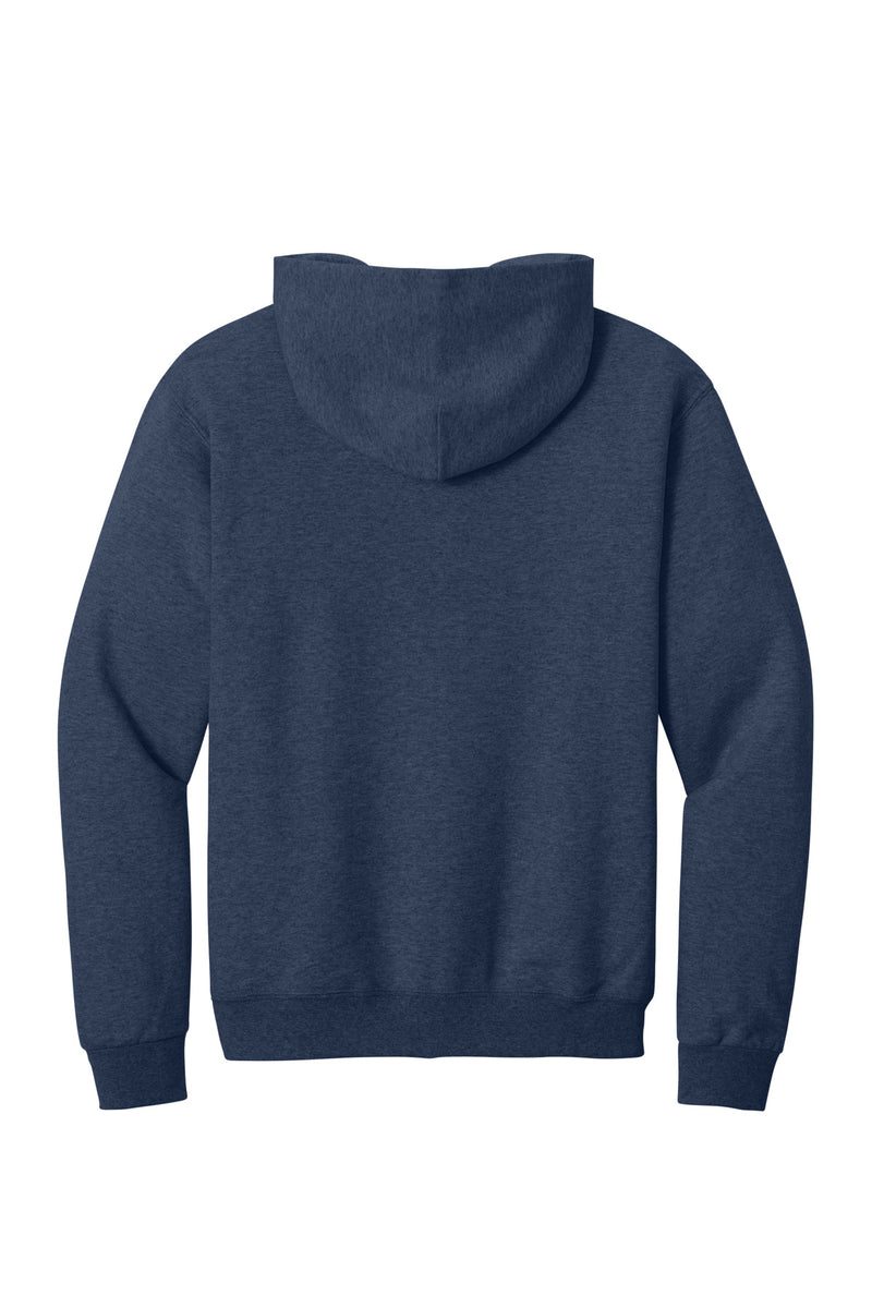 Jerzees NuBlend Pullover Hooded Sweatshirt - Vintage Heather Navy