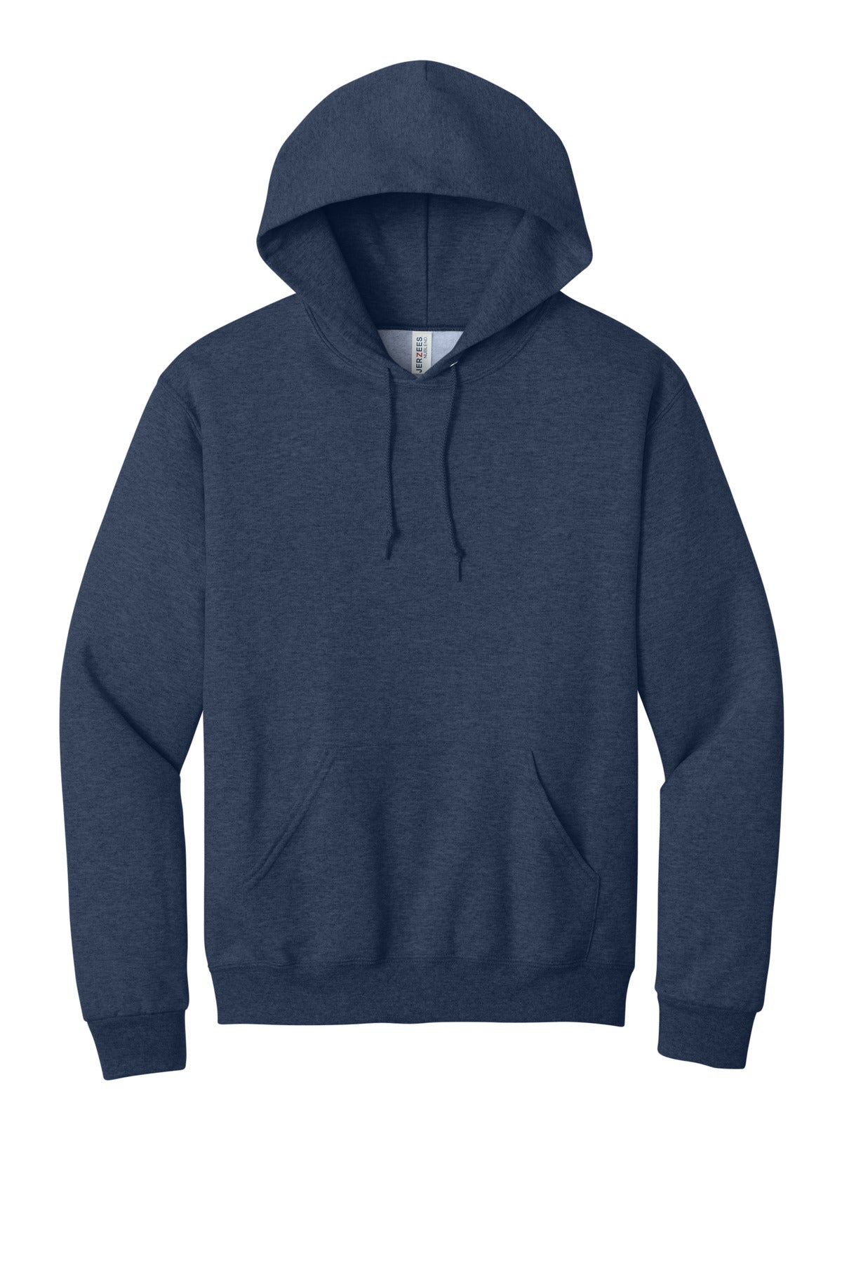Jerzees NuBlend Pullover Hooded Sweatshirt - Vintage Heather Navy