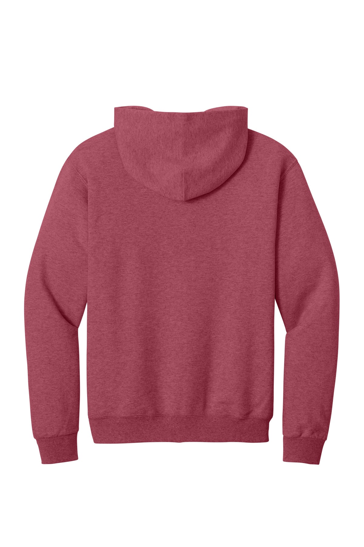 Jerzees NuBlend Pullover Hooded Sweatshirt - Vintage Heather Red