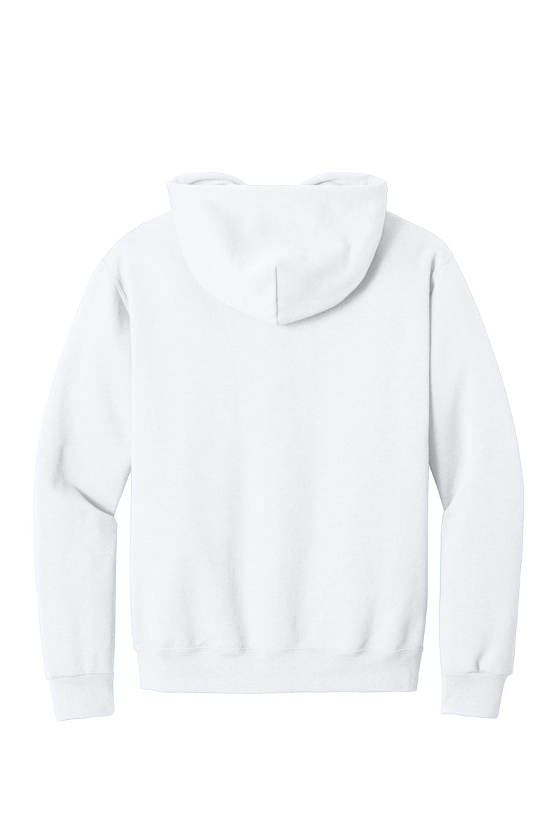 Jerzees NuBlend Pullover Hooded Sweatshirt - White