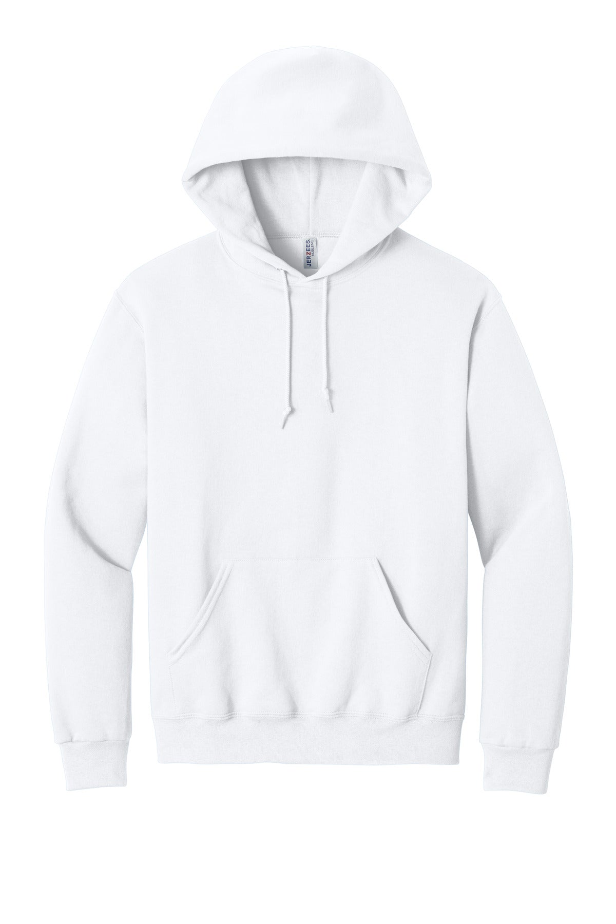 Jerzees NuBlend Pullover Hooded Sweatshirt - White