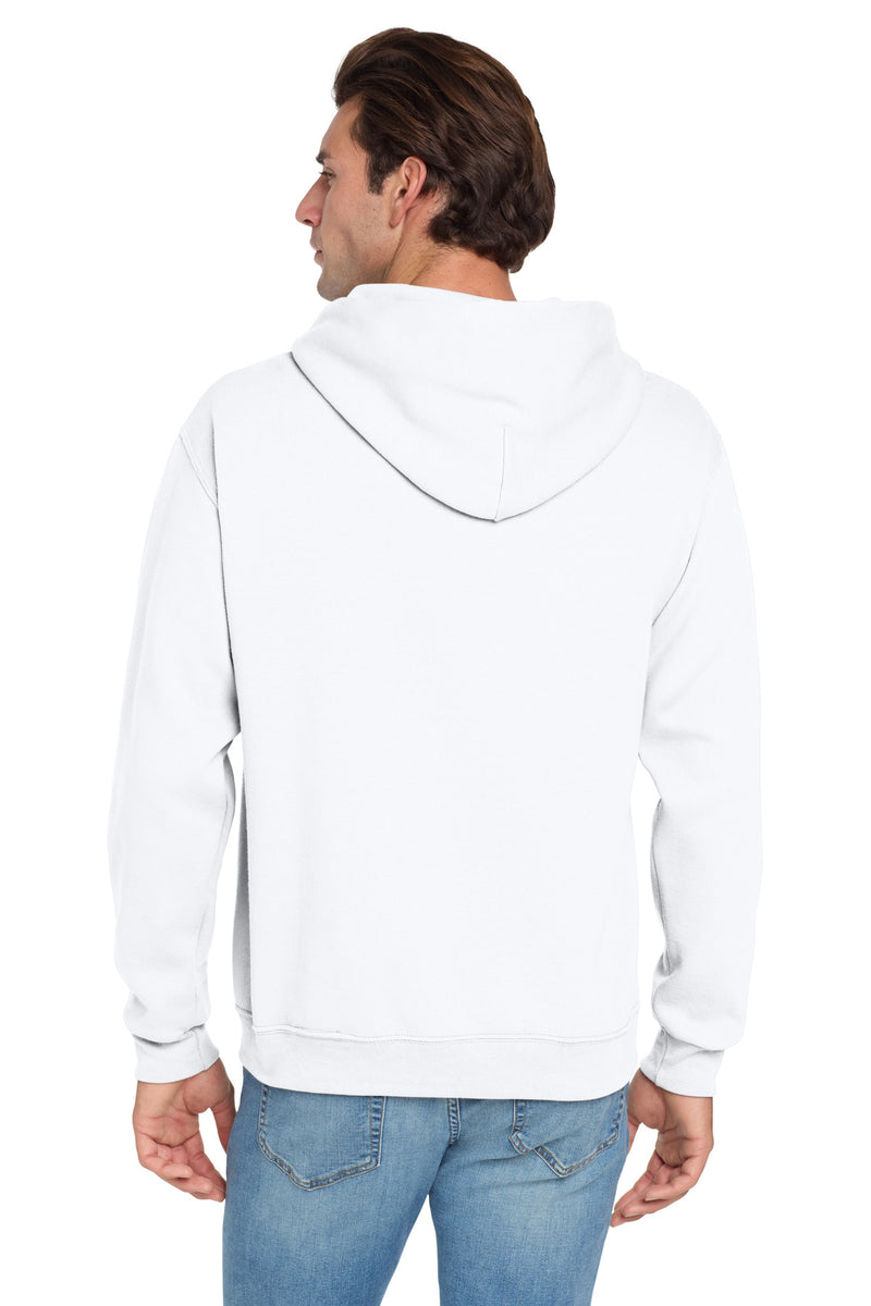 Jerzees NuBlend Pullover Hooded Sweatshirt - White