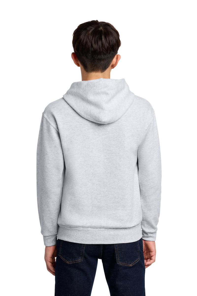 Jerzees - Youth NuBlend Pullover Hooded Sweatshirt - Ash