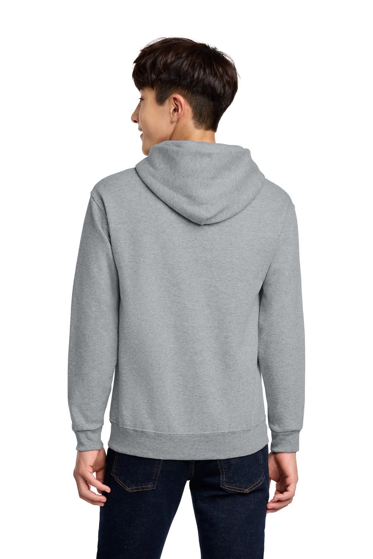 Jerzees - Youth NuBlend Pullover Hooded Sweatshirt - Athletic Heather