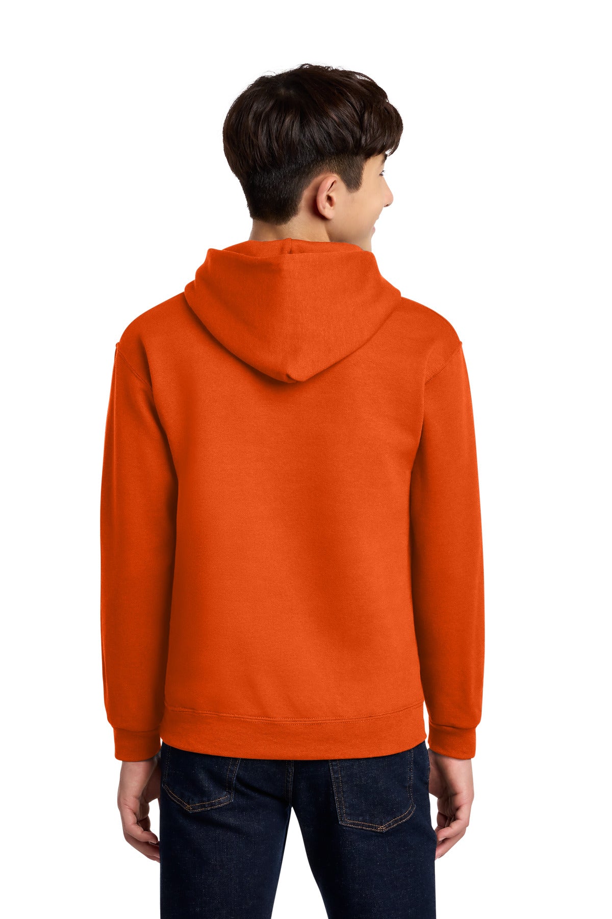 Jerzees - Youth NuBlend Pullover Hooded Sweatshirt - Burnt Orange