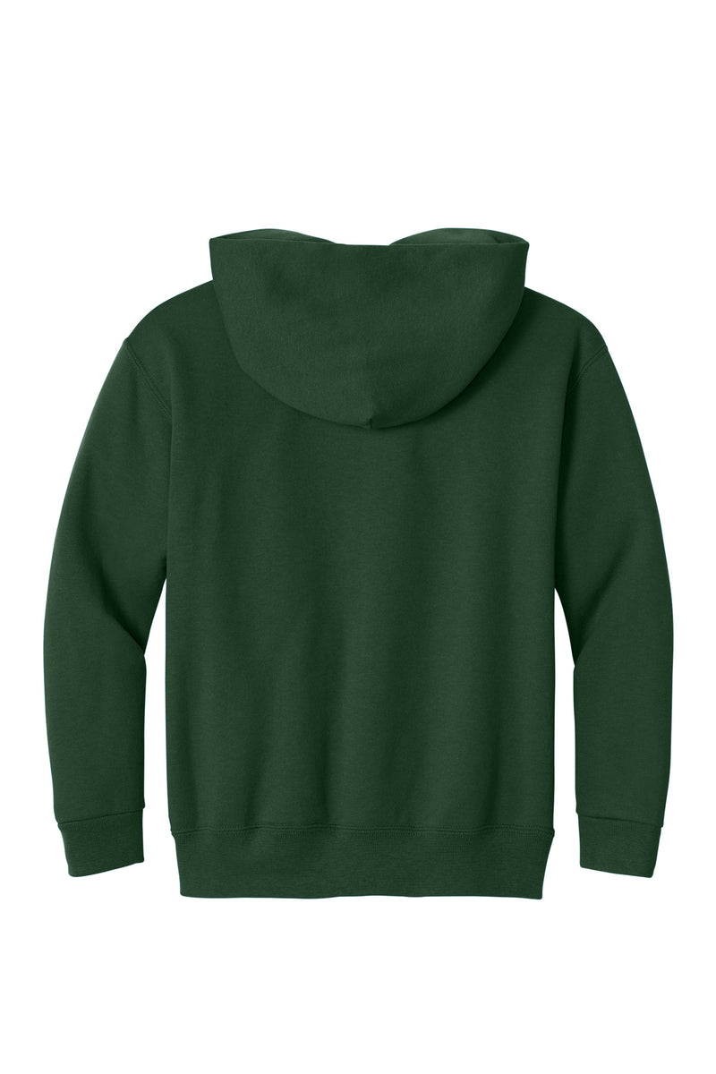 Jerzees - Youth NuBlend Pullover Hooded Sweatshirt - Forest Green