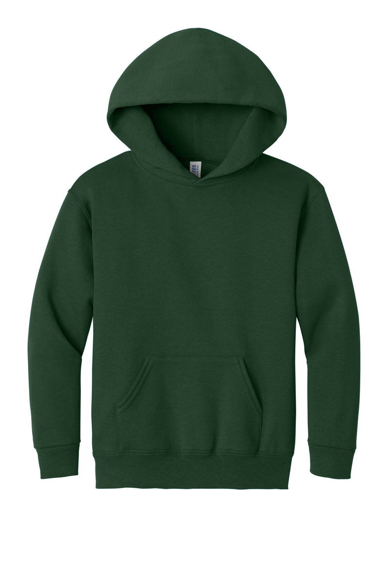 Jerzees - Youth NuBlend Pullover Hooded Sweatshirt - Forest Green