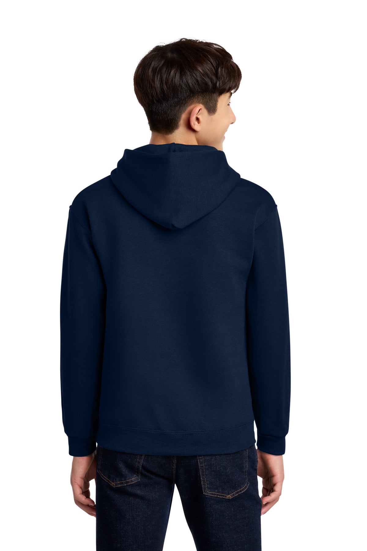 Jerzees - Youth NuBlend Pullover Hooded Sweatshirt - J. Navy