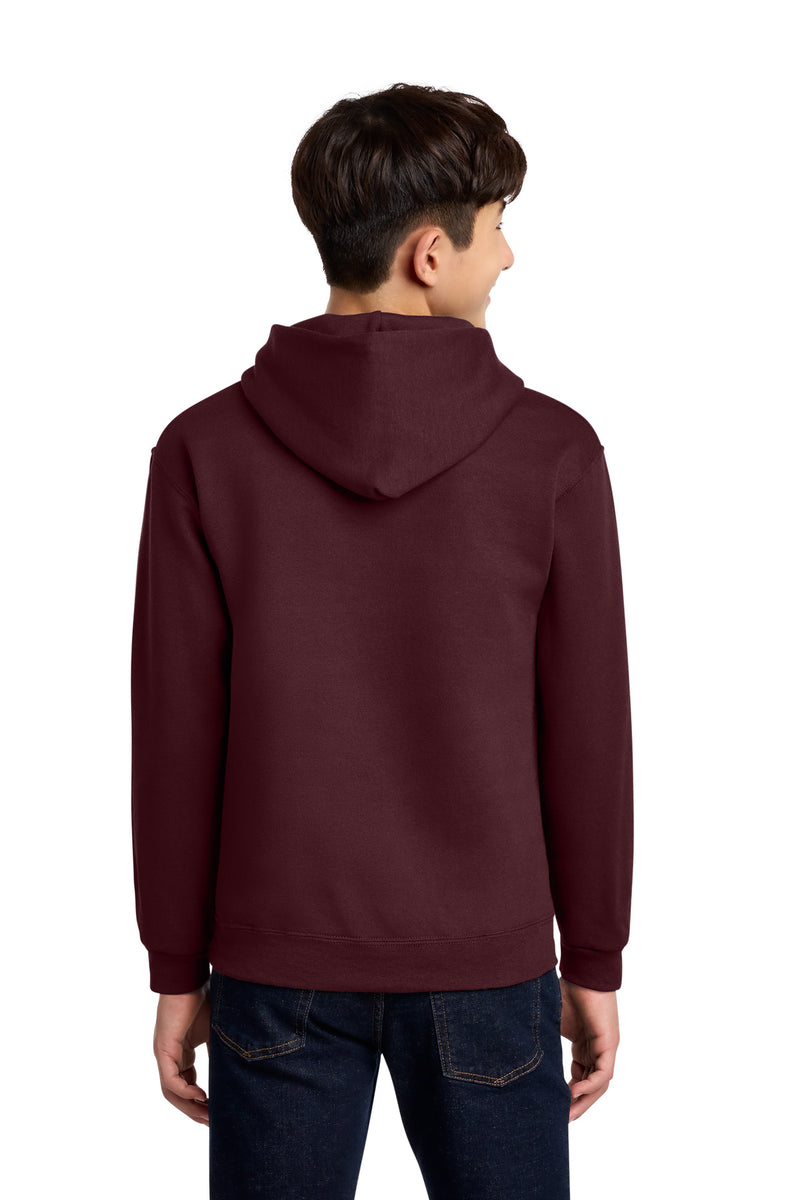 Jerzees - Youth NuBlend Pullover Hooded Sweatshirt - Maroon