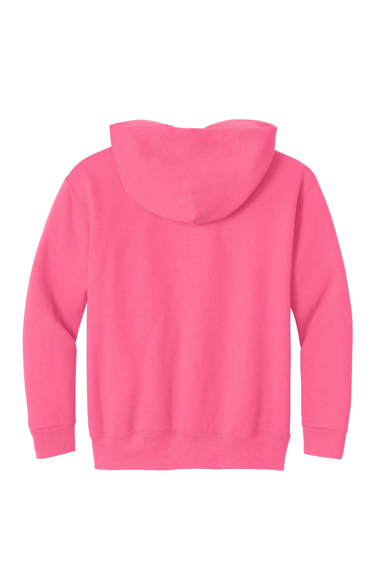 Jerzees - Youth NuBlend Pullover Hooded Sweatshirt - Neon Pink