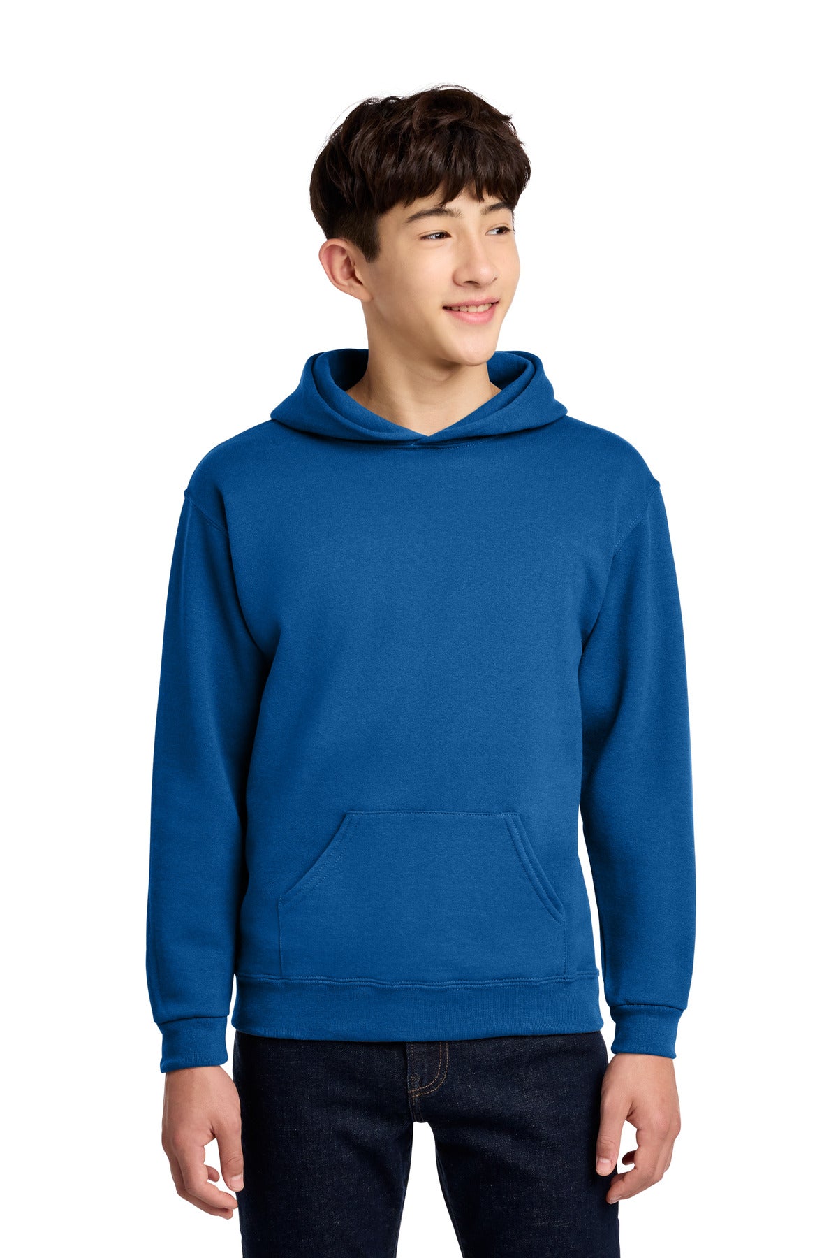 Jerzees - Youth NuBlend Pullover Hooded Sweatshirt - Royal