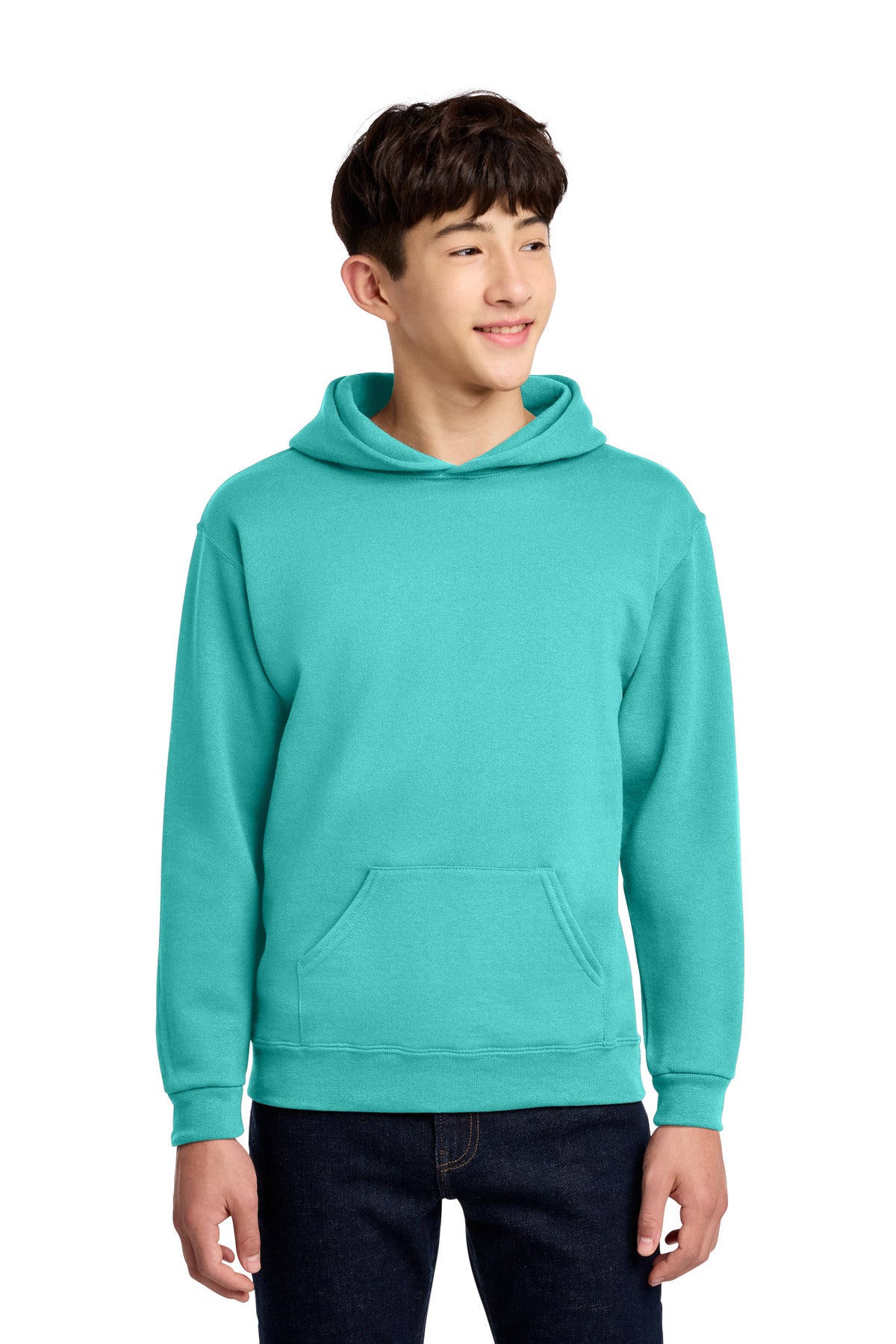 Jerzees - Youth NuBlend Pullover Hooded Sweatshirt - Scuba Blue