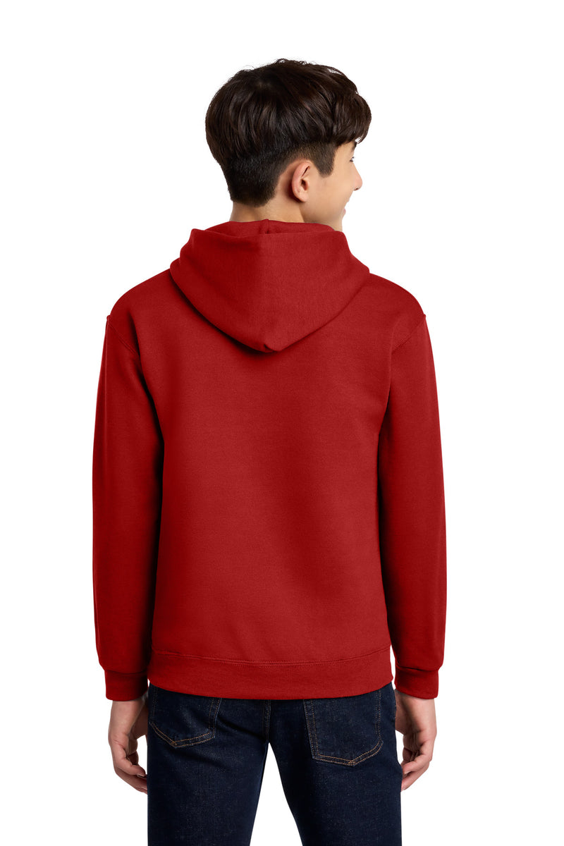 Jerzees - Youth NuBlend Pullover Hooded Sweatshirt - True Red