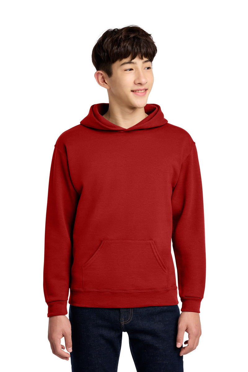 Jerzees - Youth NuBlend Pullover Hooded Sweatshirt - True Red