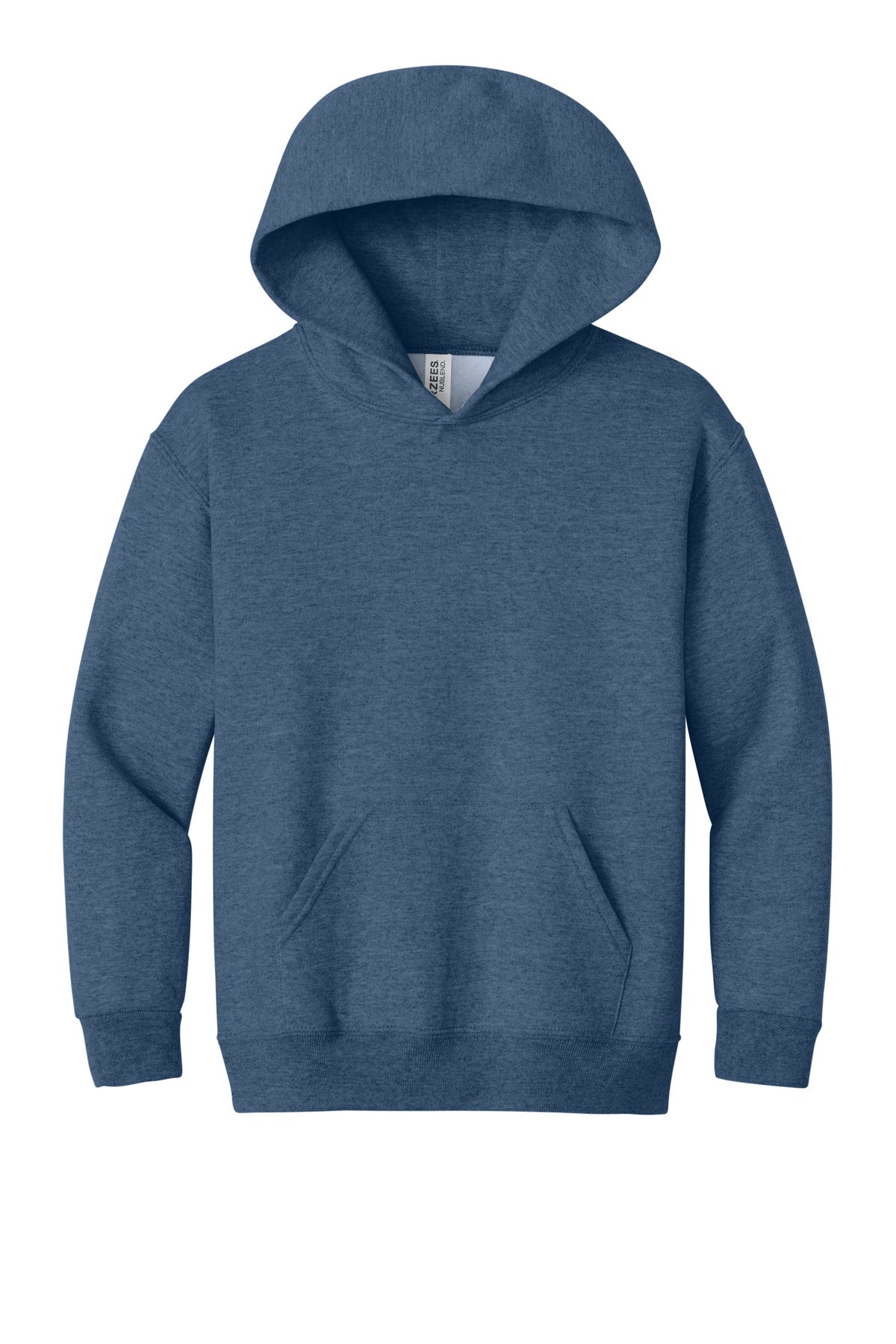 Jerzees - Youth NuBlend Pullover Hooded Sweatshirt - Vintage Heather Blue