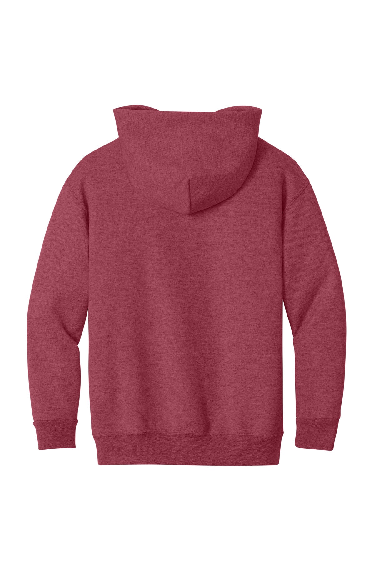 Jerzees - Youth NuBlend Pullover Hooded Sweatshirt - Vintage Heather Red