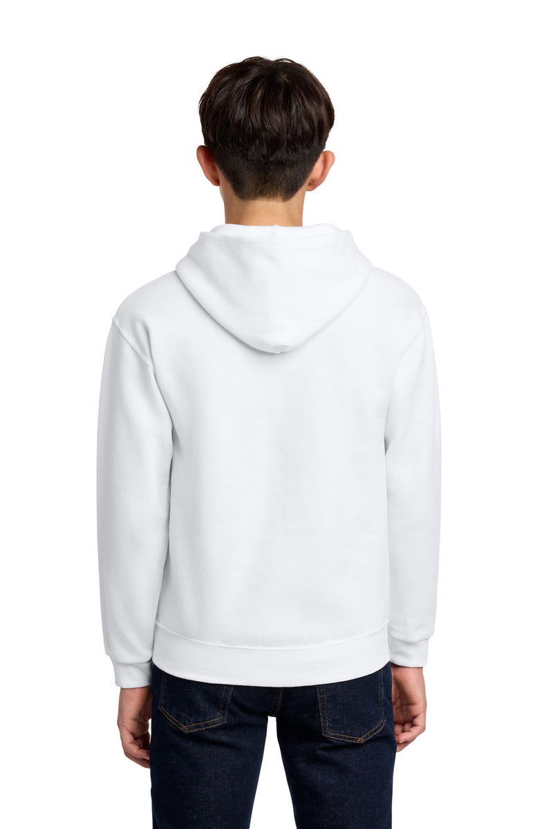 Jerzees - Youth NuBlend Pullover Hooded Sweatshirt - White