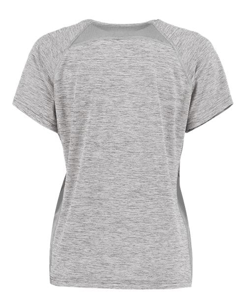 Women's Electrify CoolCore® V-Neck T-Shirt - Athletic Grey Heather