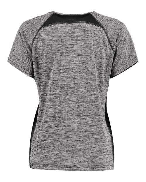 Women's Electrify CoolCore® V-Neck T-Shirt - Black Heather
