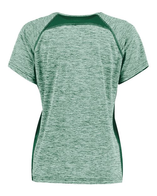 Women's Electrify CoolCore® V-Neck T-Shirt - Dark Green Heather