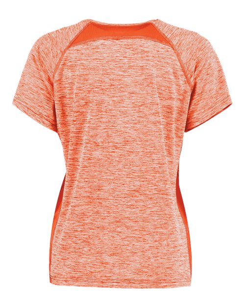 Women's Electrify CoolCore® V-Neck T-Shirt - Orange Heather