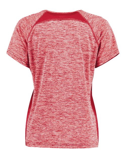Women's Electrify CoolCore® V-Neck T-Shirt - Scarlet Heather