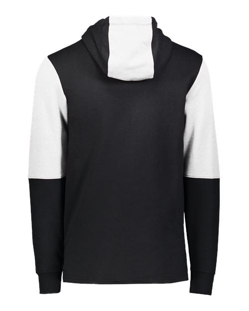 Youth All-American Team Fleece Colorblocked Hooded Sweatshirt - Black/ White