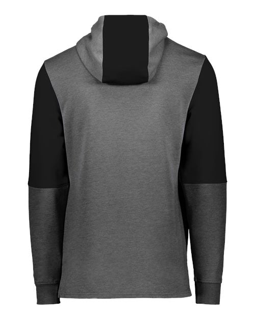Youth All-American Team Fleece Colorblocked Hooded Sweatshirt - Carbon Heather/ Black