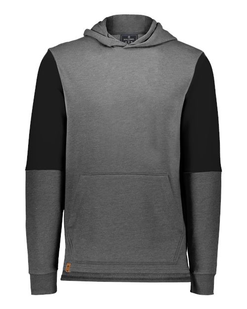 Youth All-American Team Fleece Colorblocked Hooded Sweatshirt - Carbon Heather/ Black