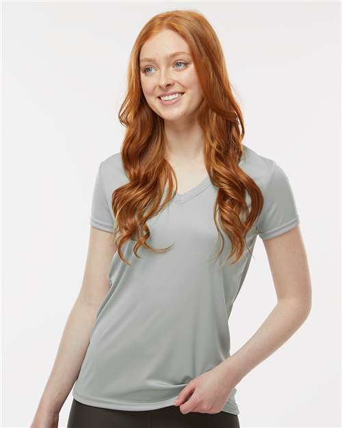 Women's Vera V-Neck T-Shirt - Medium Grey
