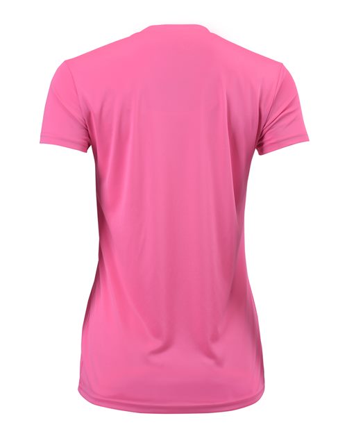 Women's Vera V-Neck T-Shirt - Neon Pink