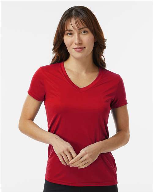Women's Vera V-Neck T-Shirt - Red