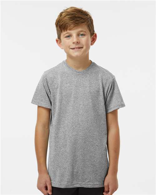 Youth Islander Performance T-Shirt - Heather Grey