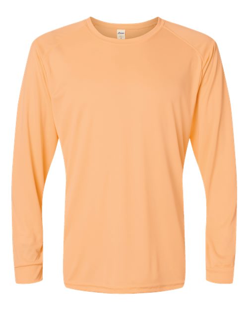 Unisex Long Islander Performance Long Sleeve T-Shirt - Coral