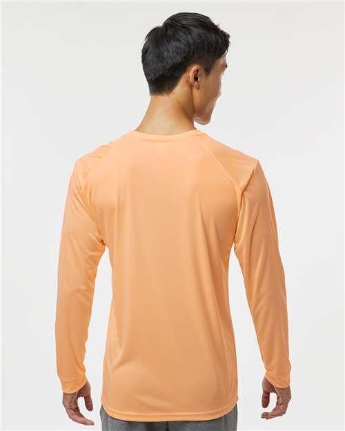 Unisex Long Islander Performance Long Sleeve T-Shirt - Coral