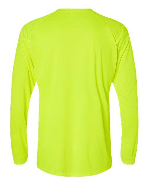Unisex Long Islander Performance Long Sleeve T-Shirt - Safety Green