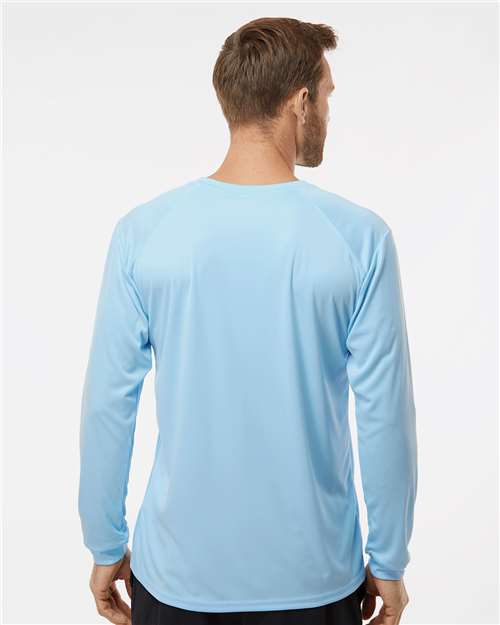 Unisex Long Islander Performance Long Sleeve T-Shirt - Blue Mist