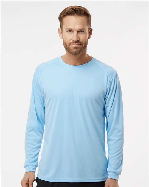 Unisex Long Islander Performance Long Sleeve T-Shirt - Blue Mist