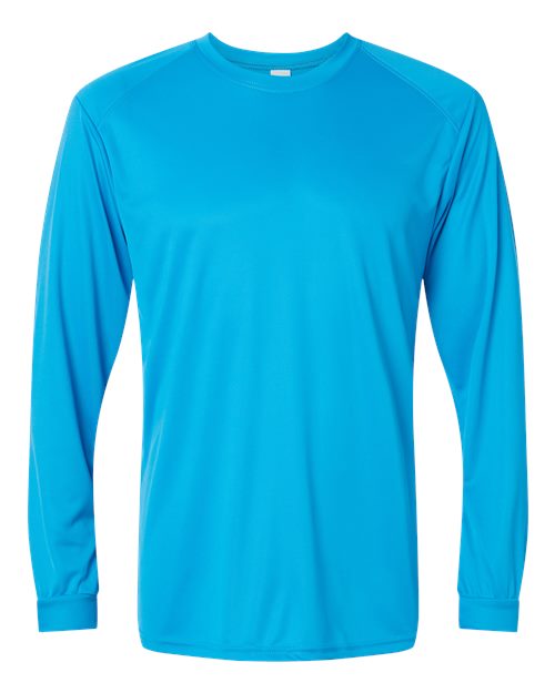 Unisex Long Islander Performance Long Sleeve T-Shirt - Turquoise