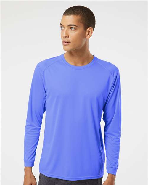 Unisex Long Islander Performance Long Sleeve T-Shirt - Bimini Blue