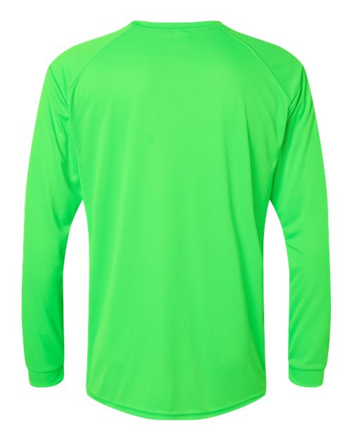 Unisex Long Islander Performance Long Sleeve T-Shirt - Neon Lime