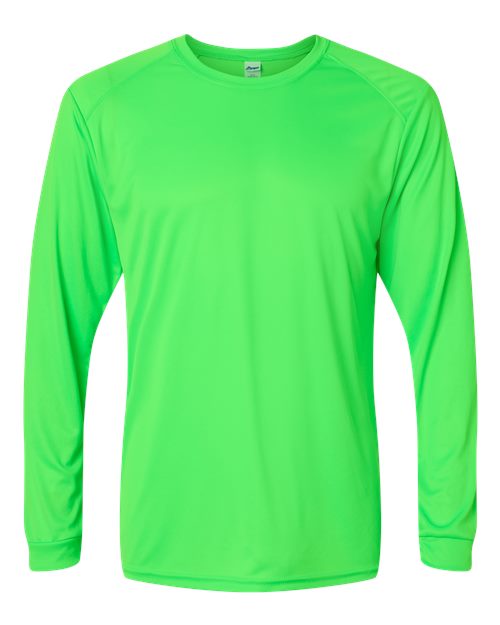 Unisex Long Islander Performance Long Sleeve T-Shirt - Neon Lime