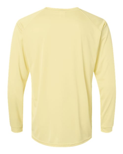 Unisex Long Islander Performance Long Sleeve T-Shirt - Pale Yellow