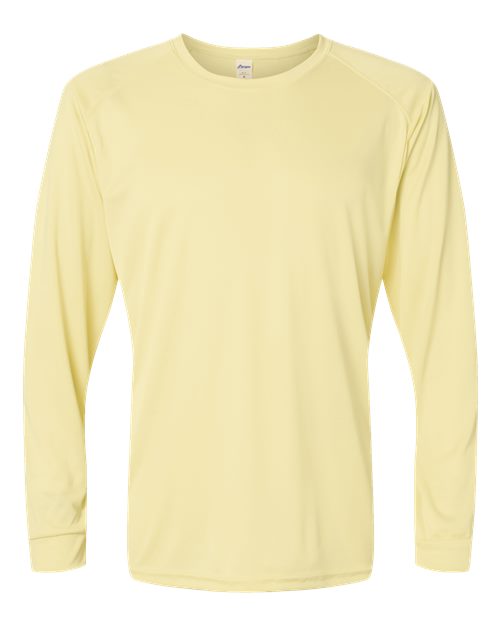 Unisex Long Islander Performance Long Sleeve T-Shirt - Pale Yellow