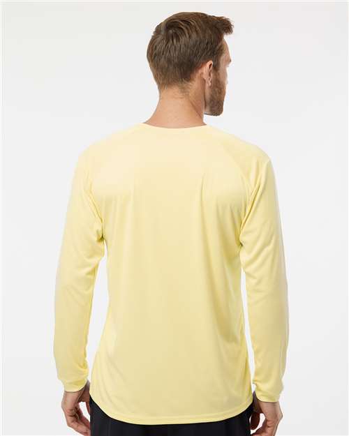 Unisex Long Islander Performance Long Sleeve T-Shirt - Pale Yellow