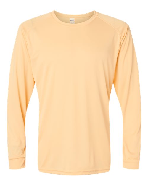 Unisex Long Islander Performance Long Sleeve T-Shirt - Peach