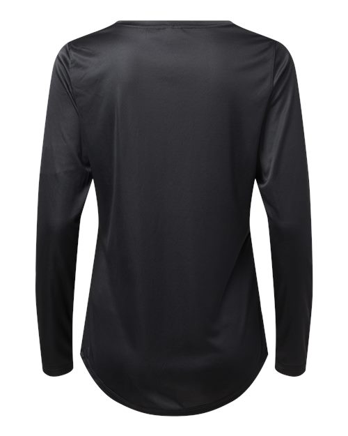 Women's Long Islander Performance Long Sleeve T-Shirt - Black