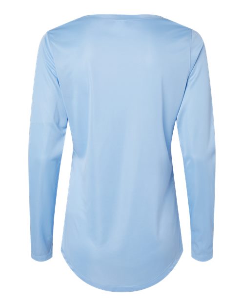 Women's Long Islander Performance Long Sleeve T-Shirt - Blue Mist